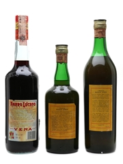 Lucano & Stock Amaro Bottled 1960s & 1980s 75cl & 2 x 100cl