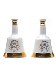 Bell's Ceramic Decanters Prince William 1982 2 x 50cl / 40%