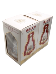 Bell's Ceramic Decanters Royal Wedding 1986 2 x 75cl / 43%