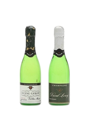 Assorted Duval Leroy Champagne 2 x Miniature
