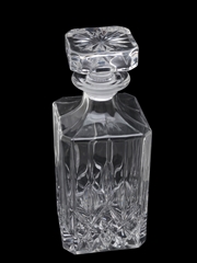 Crystal Decanter With Stopper  