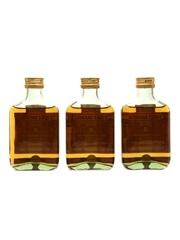 Three Barrels Rare Old French Brandy Bottled 1960s to 1970s 3 x 20cl / 40%