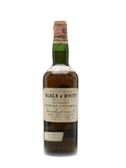 Black & White Spring Cap Bottled 1950s - Amerigo Sagna 75cl / 43%