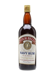 Four Bells Navy Rum Bottled 1980s - Challis Stern & Co. 100cl / 42.9%