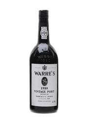 Warre's 1980 Vintage Port Bottled 1982 12 x 75cl