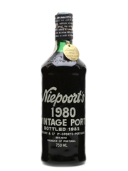 Niepoort's 1980 Vintage Port Bottled 1982 - Adega Wines 12 x 75cl