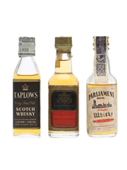 3 x Blended Whisky Miniatures 