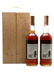 Macallan 10 Year Old Bottled 1980s - Giovinetti 2 x 75cl / 40%