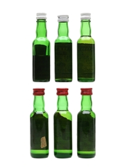 Cutty Sark & J&B Bottled 1960s-1970s 6 x 3.7cl / 43%