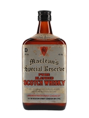 Maclean's Special Reserve