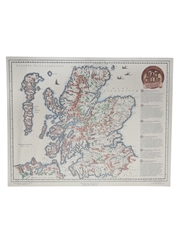 Malt Cellar Map Of Scotland  41cm x 52cm