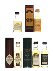 Dalwhinnie, Glenmorangie, Invergordon, Tamnavulin & Tomintoul 10 Year Old & 15 Year Old 5 x 5cl
