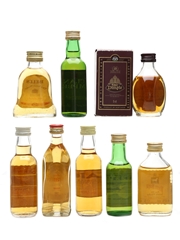 Assorted Blended Scotch Whisky Bell's, Clan Campbell, Dimple, Famous Grouse, Grant's, Haig, Sheep Dip & White Horse 8 x 5cl / 40%