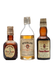 3 x Assorted Scotch Whisky Miniatures 