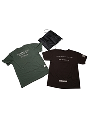 Ardbeg Memorabilia T-Shirts, Badge & Bag 