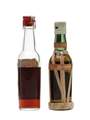 Bardinet Negrita Old Nick Rum & Nicolson Finest Jamaica Rum Bottled 1960s 2 x 5cl