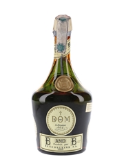 Benedictine Liqueur Two Part Bottle Bottled 1970s 100cl / 43%