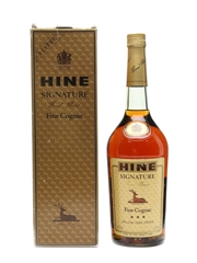 Hine Signature Cognac Bottled 1980s 100cl