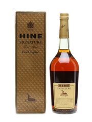 Hine Signature Cognac Bottled 1980s 100cl
