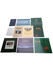 Assorted Whisky Books Cardhu, Glenlivet, Lagavulin, Laphroaig, Scapa 