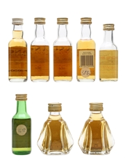 Assorted Blended Scotch Whisky Langs Supreme, Pig's Nose, Sheep Dip & Something Special 8 x 4.7cl-5cl