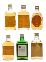 Assorted Blended Scotch Whisky Avonside, Campbell's, Crawford's, Dawson, McCallum's & Robbie Burns 6 x 5cl