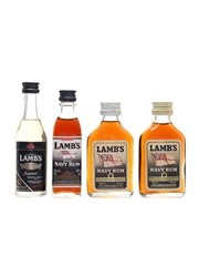 Lamb's Navy Rum & Pale Gold  4 x 5cl / 40%