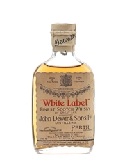 Dewar's White Label Spring Cap Bottled 1950s - Silva 4.7cl / 43%