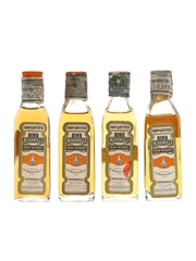 Old Bushmills Irish Whiskey Bottled 1970s 4 x 4.7cl