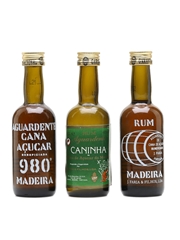 Engenhos Do Norte Madeira Rum Faria & Filhos 3 x 5cl / 40%