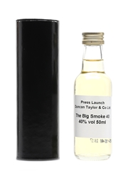 The Big Smoke 40 Duncan Taylor - Press Launch 5cl / 40%