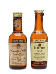 Canadian Club & Seagram's  4cl & 4.7cl