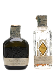 Suntory Old Whisky & Kakubin Bottled 1970s 2 x 4.7cl / 43%