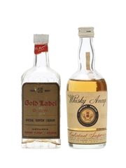 Whisky Ancap & Empty Gold Label