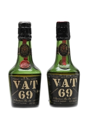 Vat 69 Bottled 1960s 2 x 5cl / 40%