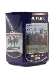 Seagram Grand National Water Jug 1990 Mr Frisk 14.5cm x 15cm x 8cm