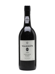 Warre's 1985 Vintage Port Bottled 1987 75cl / 20%