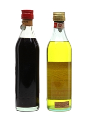 Morandini Fernet Superiore & Millefiori Bottled 1950s 2 x 50cl