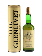 Glenlivet 12 Year Old Bottled 1990s-2000s - NAAFI Stores 100cl / 40%