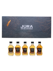 Jura - A Long Way From Ordinary Journey, Seven Wood, 10, 12, and 18 Year Old 5 x 5cl