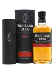 Highland Park 18 Year Old Final Batch - Signed Bottle 70cl / 43%