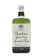 Gordon's Special Dry London Gin Bottled 1950s - Spring Cap 75cl / 40%