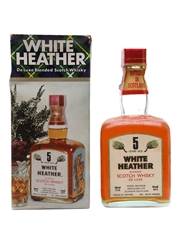 White Heather 5 Year Old Bottled 1970s - Rinaldi 75cl / 43.4%