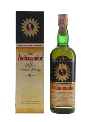 Ambassador 8 Year Old Deluxe Bottled 1970s - Pedro Domecq 75cl / 40%