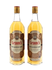 Grant's Standfast Bottled 1980s 2 x 75cl / 40%