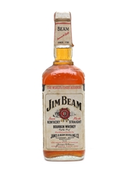 Jim Beam White Label 4 Year Old Bottled 1980s 75cl / 40%