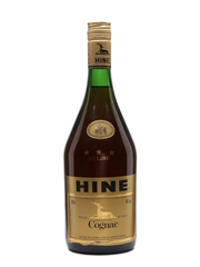Hine 3 Star De Luxe Bottled 1980s-1990s 100cl / 40%