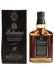 Ballantine's Gold Seal 12 Year Old Bottled 1980s 75cl / 43%