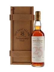 Macallan 1968 25 Year Old Anniversary Malt