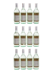 Bacardi Carta Blanca Bottled 1970s - Spain 12 x 100cl / 40%